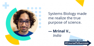 Biotechnologist Preps for Grad School with Specializations on Coursera Biotechnologist Preps for Grad School with Specializations on Coursera