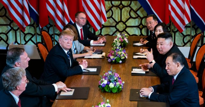 Learning With: ‘Trump’s Talks With Kim Jong-un Collapse, and Both Sides Point Fingers’