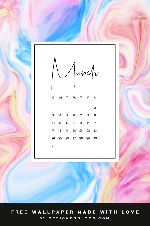 Comment on Free March Wallpaper by Sharon Gore