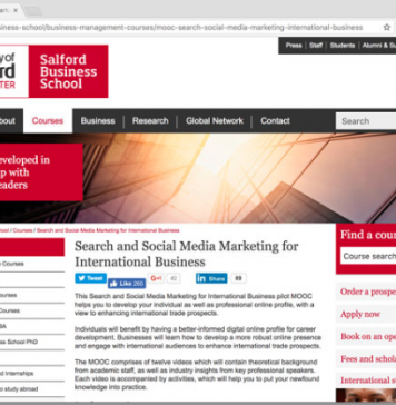 Search and Social Media Marketing for International Business
