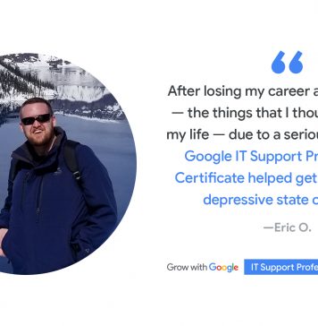 How Eric found a new career path in the midst of tough times How Eric found a new career path in the midst of tough times
