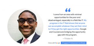 How Tristen went from Account Manager to Technology Analyst with the Google IT Support Professional Certificate How Tristen went from Account Manager to Technology Analyst with the Google IT Support Professional Certificate