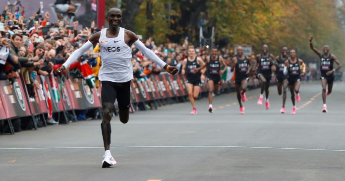 Lesson of the Day: ‘Eliud Kipchoge Breaks Two-Hour Marathon Barrier’
