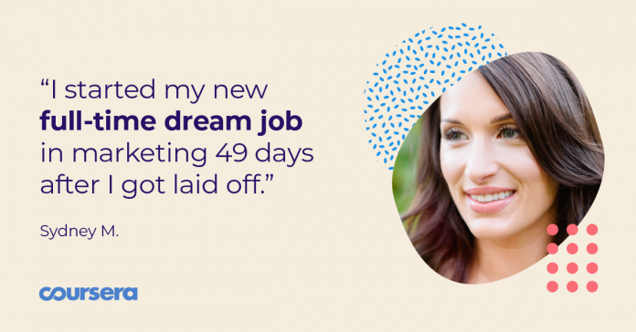 Sydney’s Career Story: Turning a Setback into a Step Forward