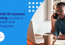 Curso da Universidade Johns Hopkins sobre rastreamento de contágio da Covid-19 já está disponível em português e espanhol Curso da Universidade Johns Hopkins sobre rastreamento de contágio da Covid-19 já está disponível em português e espanhol