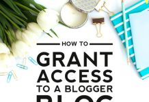 How to Grant Access to a Blogger Blog How to Grant Access to a Blogger Blog