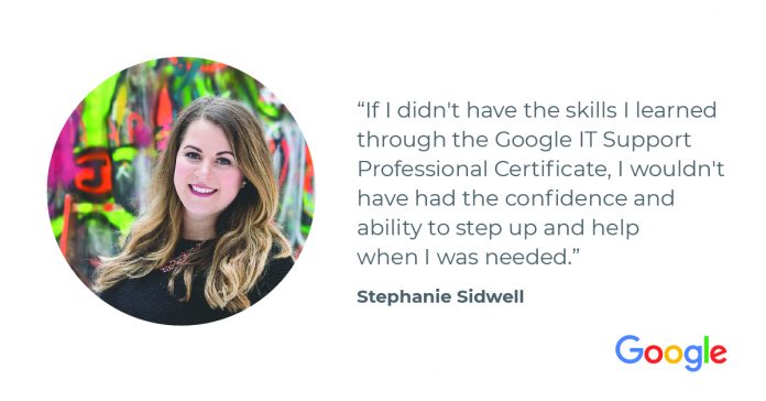 These Five Learners Achieved Career Success after Earning a Professional IT Certificate from Google