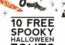 10 Free Spooky Halloween Fonts 10 Free Spooky Halloween Fonts