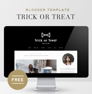 Trick or Treat | Free Spooky Blogger Template Trick or Treat | Free Spooky Blogger Template