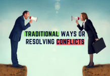 Traditional ways of resolving conflicts Traditional ways of resolving conflicts