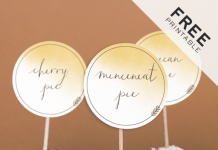 Free Printable Thanksgiving Food Labels – 28 Dishes! Free Printable Thanksgiving Food Labels – 28 Dishes!