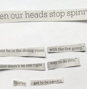 Make a Poem From Newspaper Make a Poem From Newspaper