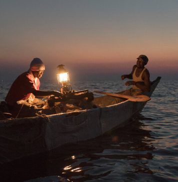 Fishing by Lantern on an Island in Kenya Fishing by Lantern on an Island in Kenya
