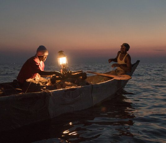 Fishing by Lantern on an Island in Kenya Fishing by Lantern on an Island in Kenya
