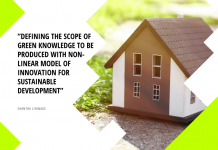 Defining the Scope of Green Knowledge to be produced with Non-Linear Model of Innovation for Sustainable Development Defining the Scope of Green Knowledge to be produced with Non-Linear Model of Innovation for Sustainable Development