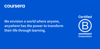 Coursera Receives B Corp™ Certification Coursera Receives B Corp™ Certification