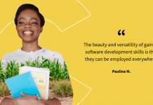 Get inspiration and advice from Paulina’s story—and see how she’s using AI to improve healthcare in Ghana! Get inspiration and advice from Paulina’s story—and see how she’s using AI to improve healthcare in Ghana!
