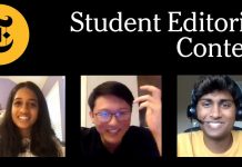 Our Eighth Annual Student Editorial Contest Our Eighth Annual Student Editorial Contest