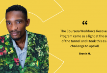 How Bravin took on the challenge to upskill and pave a new career path How Bravin took on the challenge to upskill and pave a new career path