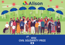 Alison wins the EESC Civil Solidarity Prize Alison wins the EESC Civil Solidarity Prize