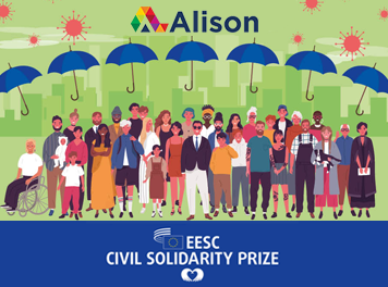 Alison wins the EESC Civil Solidarity Prize Alison wins the EESC Civil Solidarity Prize