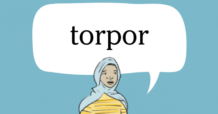 Word + Quiz: torpor
