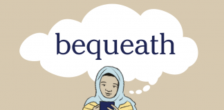 Word of the Day: bequeath Word of the Day: bequeath