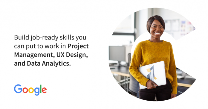 Google launches three new entry-level Professional Certificates on Coursera