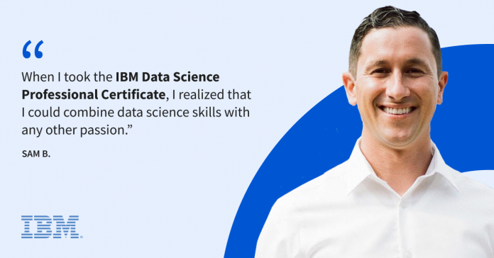 How Sam discovered a passion for data science through his love of music How Sam discovered a passion for data science through his love of music