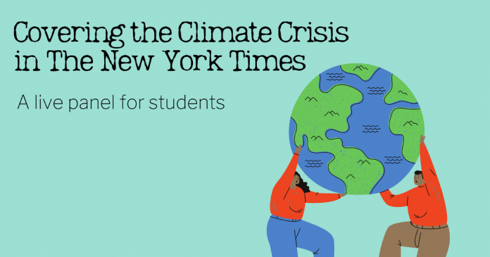 Live Panel for Students: Covering the Climate Crisis