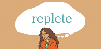 Word of the Day: replete Word of the Day: replete