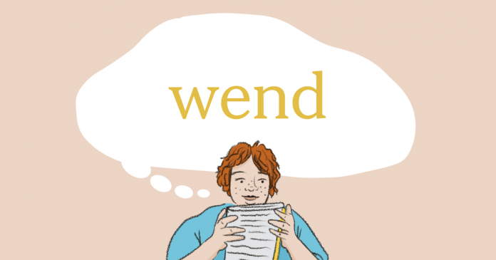 Word of the Day: wend