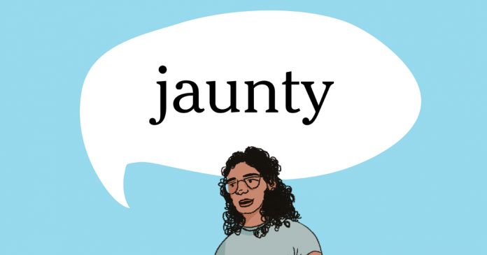 Word of the Day: jaunty