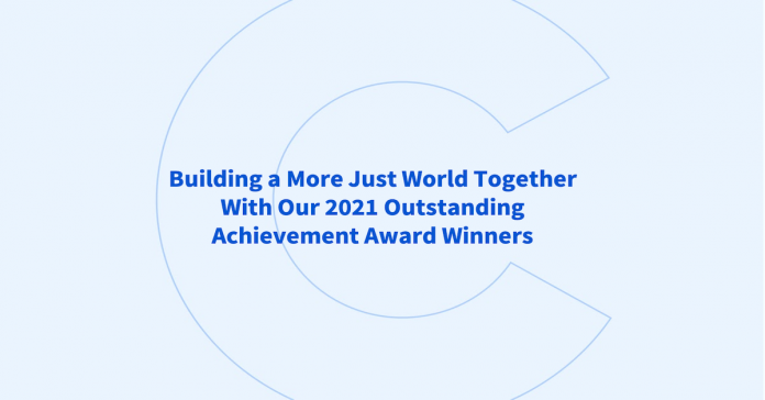 Building a More Just World Together With Our 2021 Outstanding Achievement Award Winners
