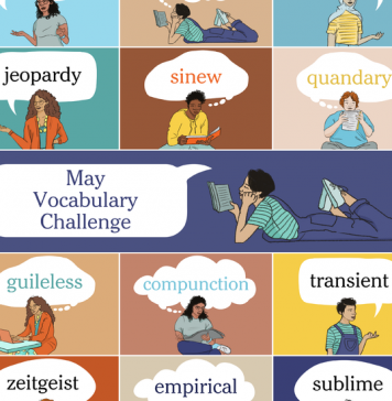 May Vocabulary Challenge May Vocabulary Challenge