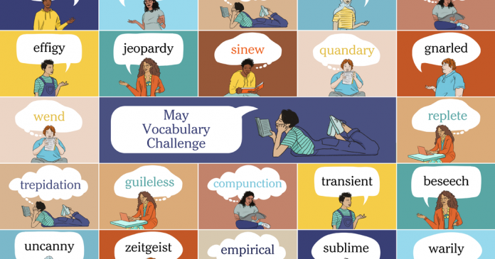 May Vocabulary Challenge