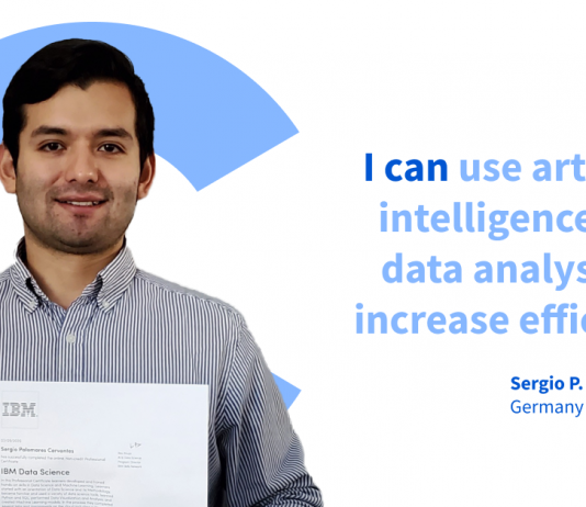 Learn how Sergio earned a promotion after gaining new AI skills Learn how Sergio earned a promotion after gaining new AI skills