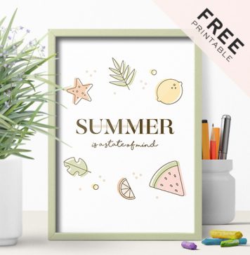 Free Summer Printable Poster – Perfect For Office Decoration Free Summer Printable Poster – Perfect For Office Decoration