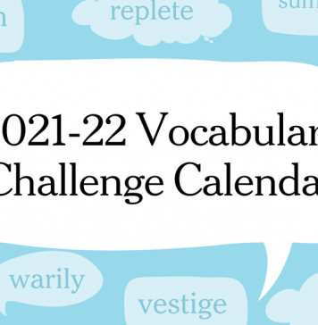 Learn Vocabulary All Year With The New York Times Learn Vocabulary All Year With The New York Times