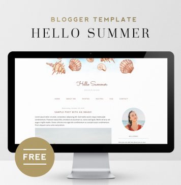 Hello Summer | Free Summer Blogger Template Hello Summer | Free Summer Blogger Template