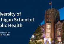 Recent University of Michigan School of Public Health graduate Delaney discusses flexibility, career support, and community in online learning Recent University of Michigan School of Public Health graduate Delaney discusses flexibility, career support, and community in online learning