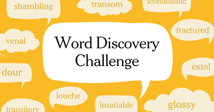 September Vocabulary Challenge: Discover a Word in The New York Times