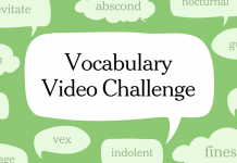 Our 9th Annual 15-Second Vocabulary Video Challenge Our 9th Annual 15-Second Vocabulary Video Challenge