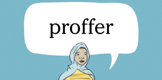 Word of the Day: proffer Word of the Day: proffer