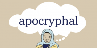 Word of the Day: apocryphal Word of the Day: apocryphal