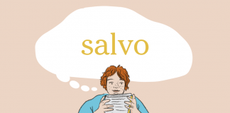 Word of the Day: salvo Word of the Day: salvo