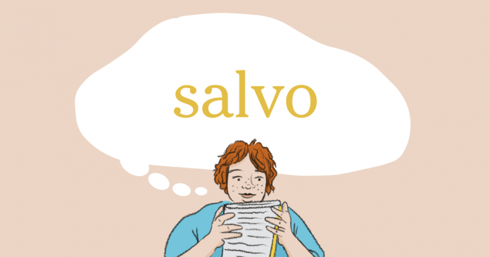 Word of the Day: salvo