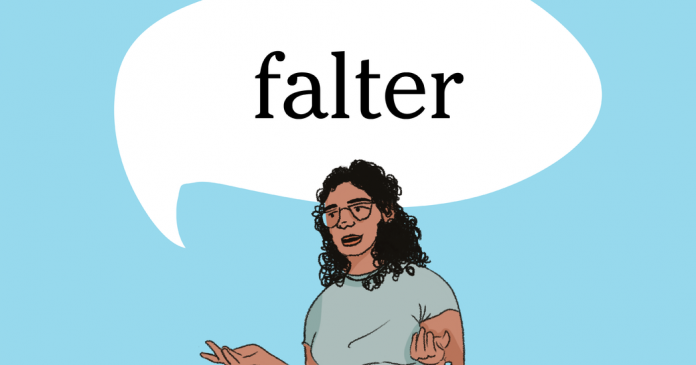Word of the Day: falter