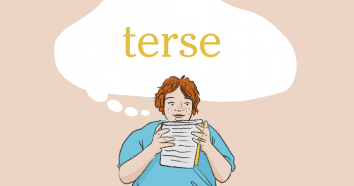 Word of the Day: terse