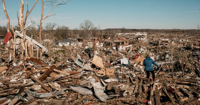 Lesson of the Day: ‘In Kentucky, Tallying the Grim Scale of Destruction’